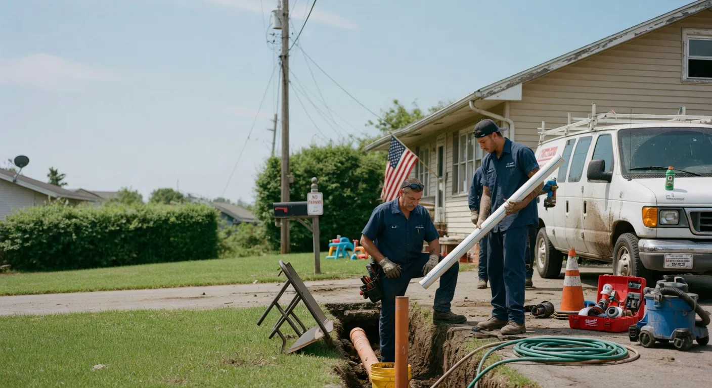 Drain Cleaning in Mount Airy, LA near me